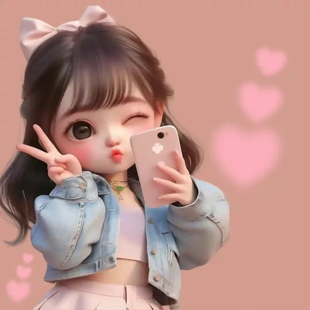 instagram cartoon dp for girls