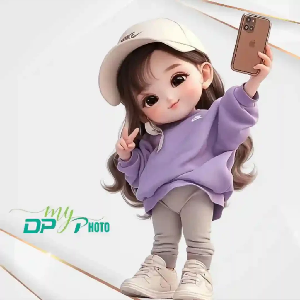 instagram cartoon dp for girls