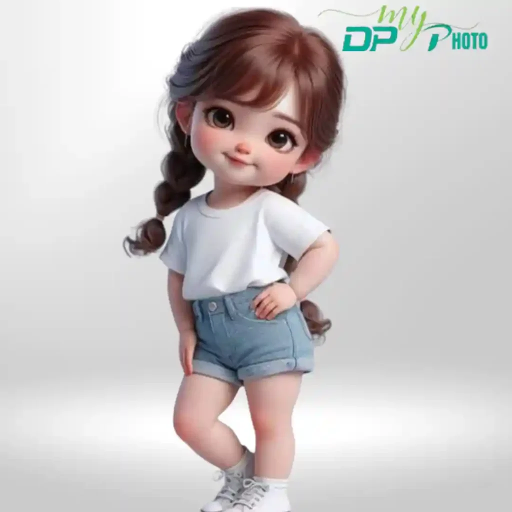 instagram cartoon dp for girls
