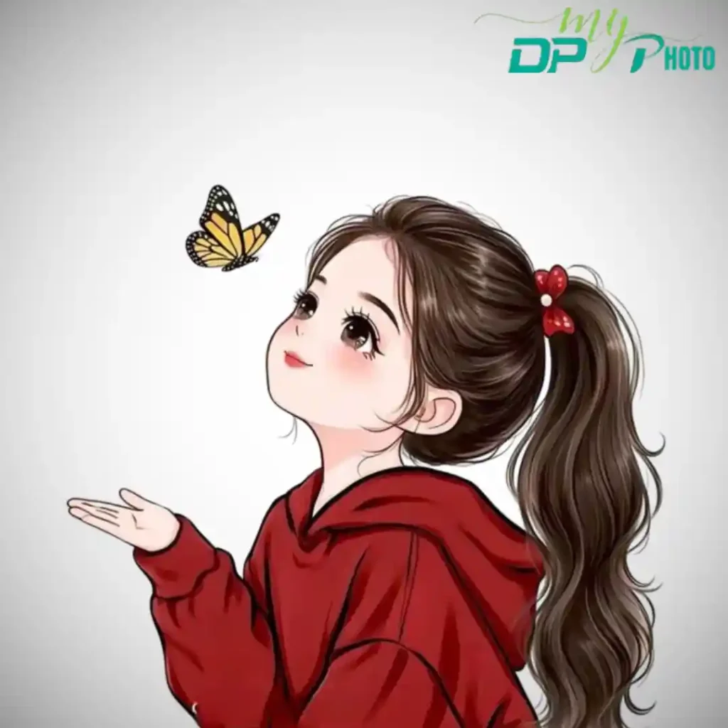 instagram cartoon dp for girls