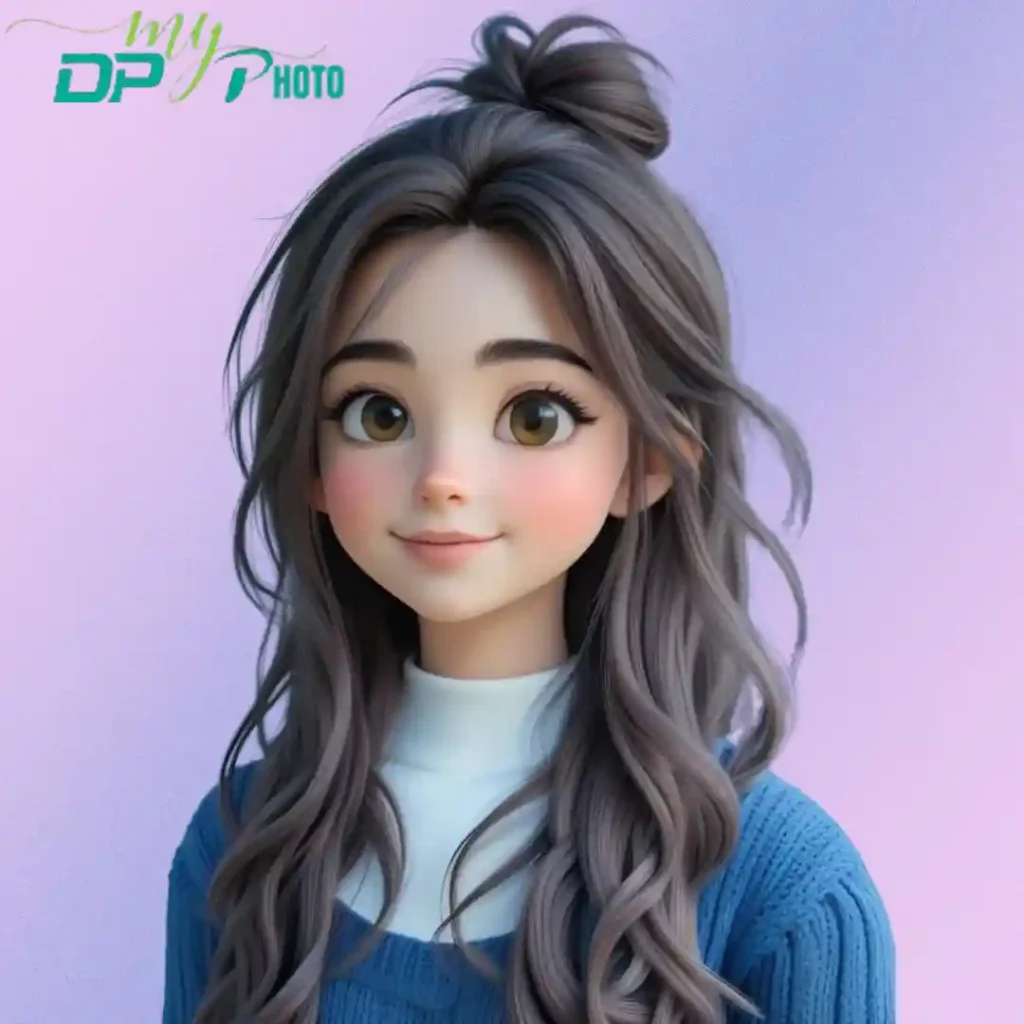 instagram cartoon dp for girls