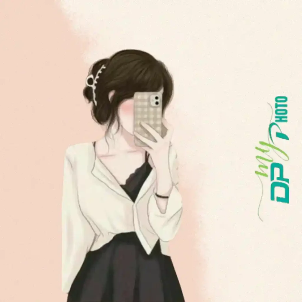 instagram cartoon dp for girls