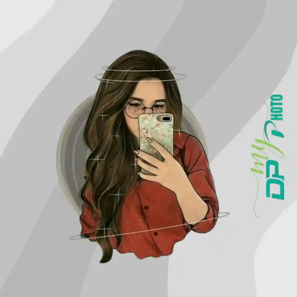instagram cartoon dp for girls