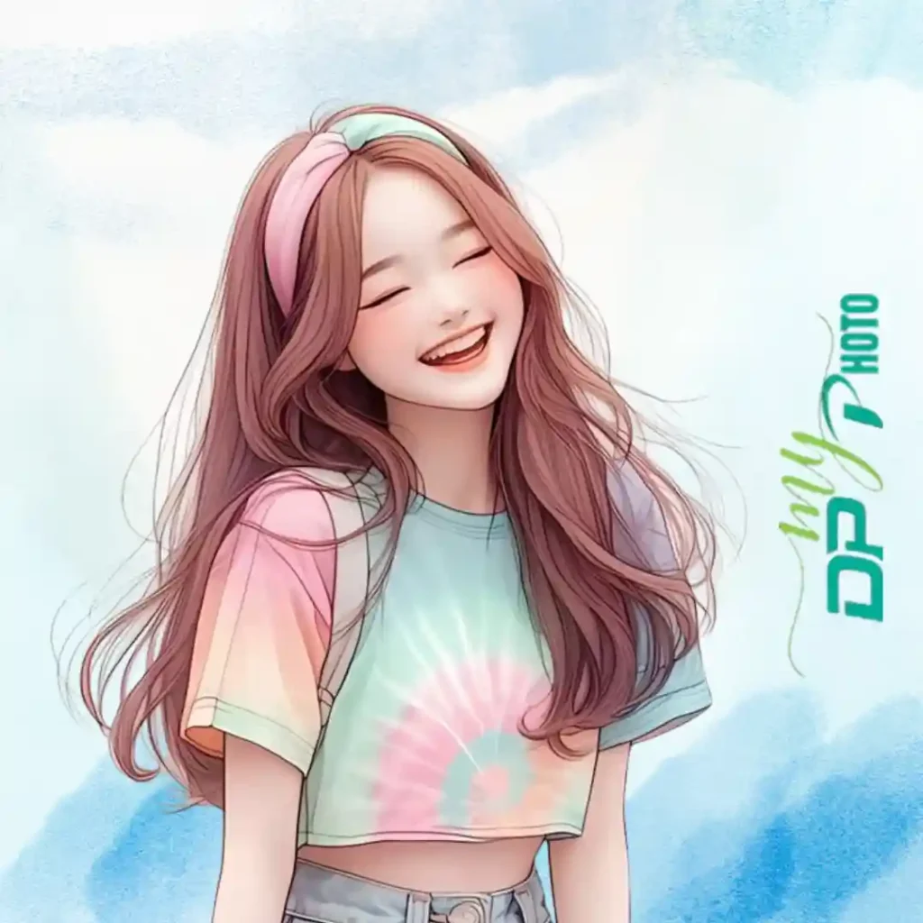 instagram cartoon dp for girls