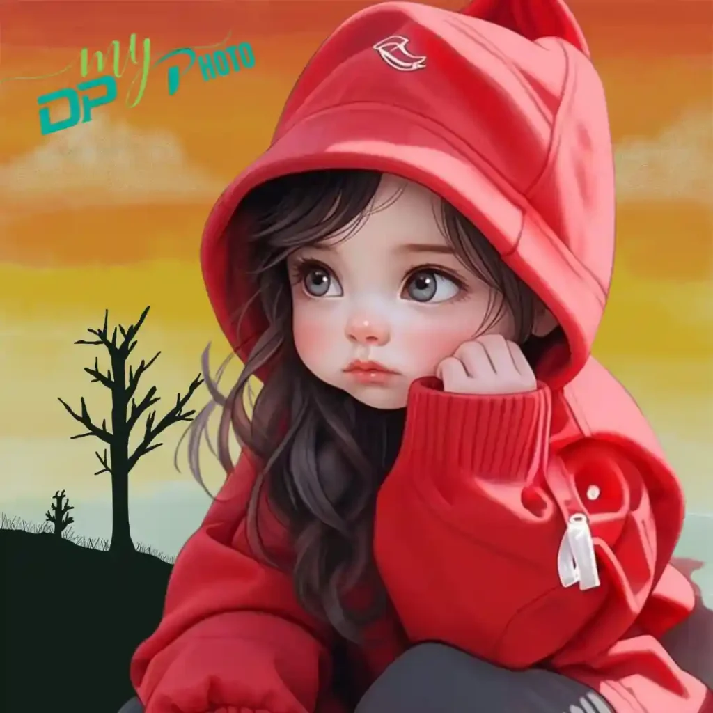 instagram cartoon dp for girls