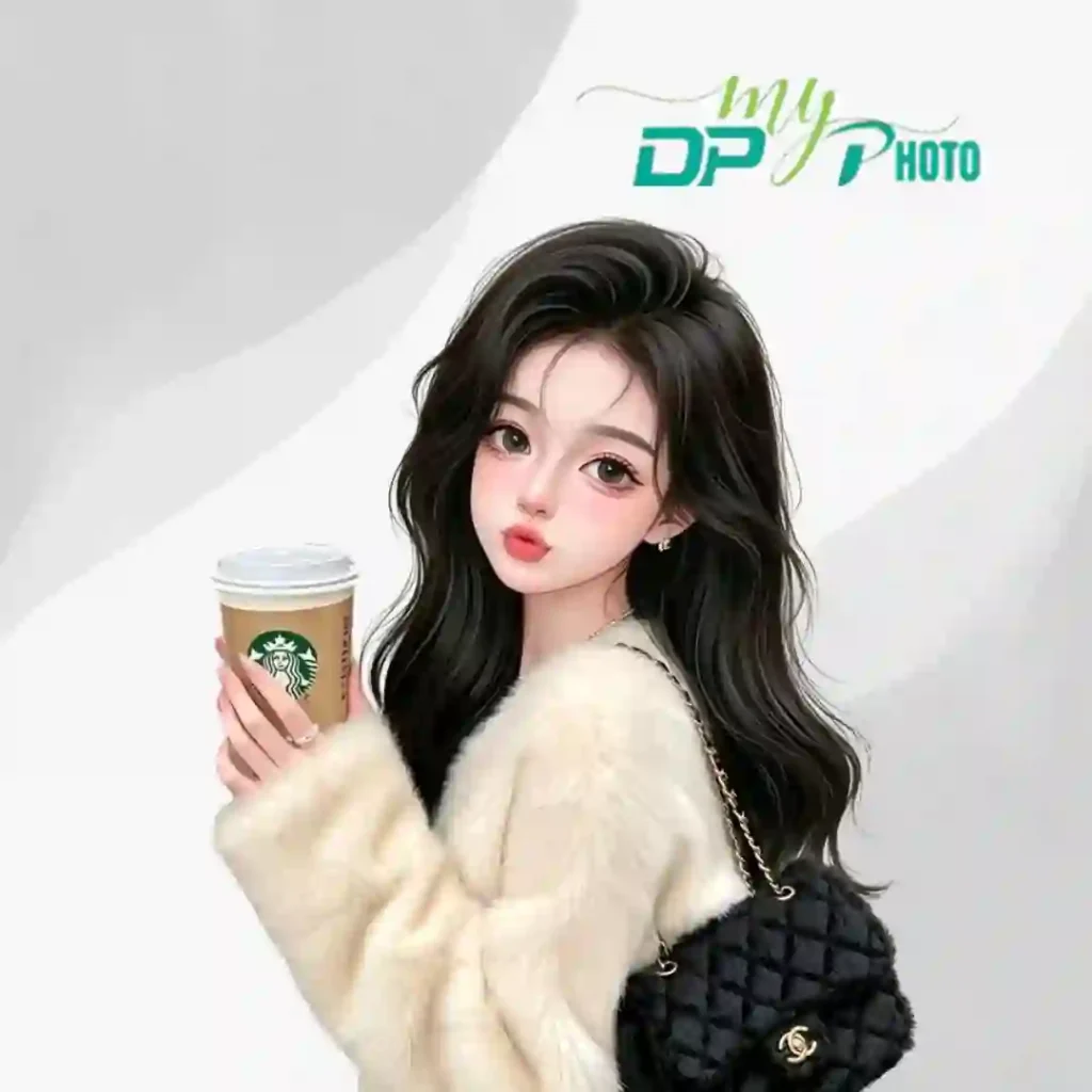 instagram cartoon dp for girls