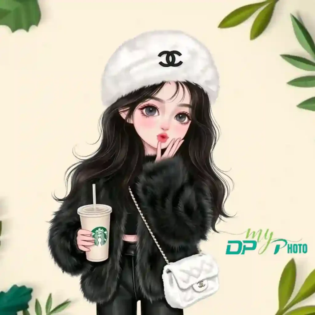 instagram cartoon dp for girls