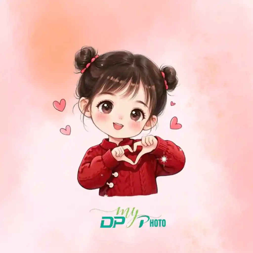 instagram cartoon dp for girls