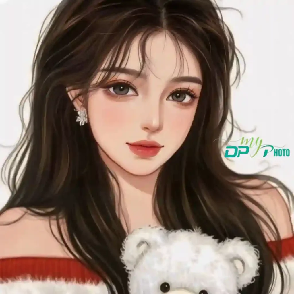 instagram cartoon dp for girls
