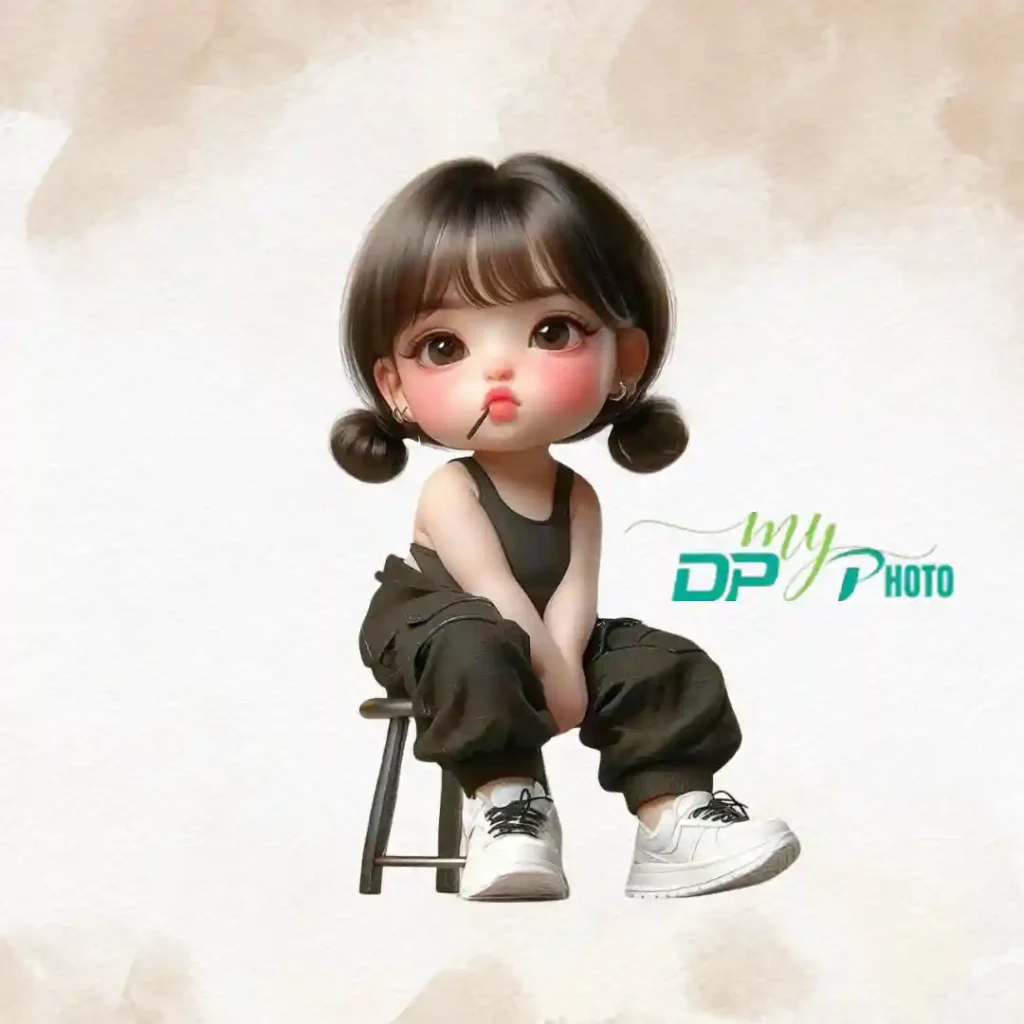 instagram cartoon dp for girls