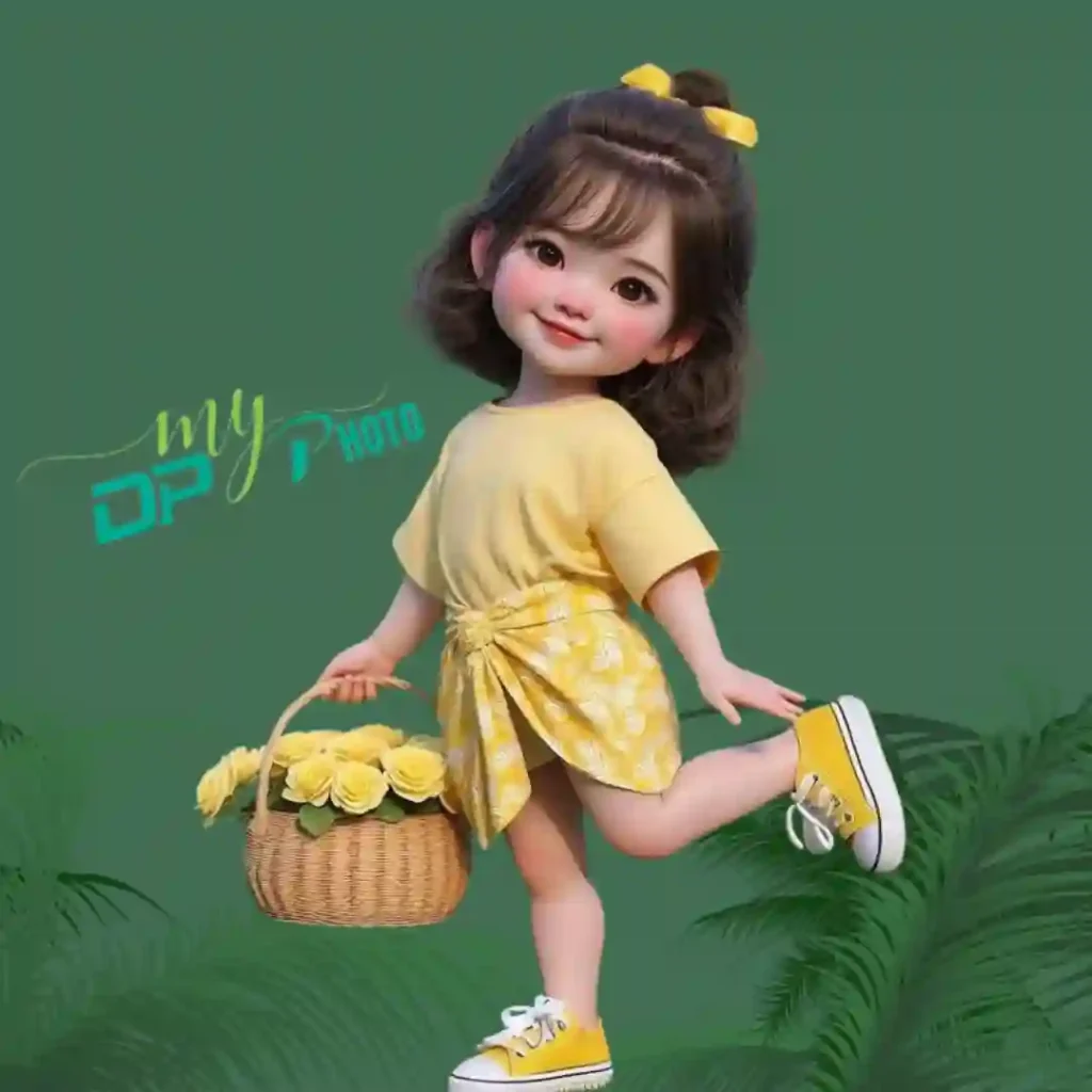 instagram cartoon dp for girls
