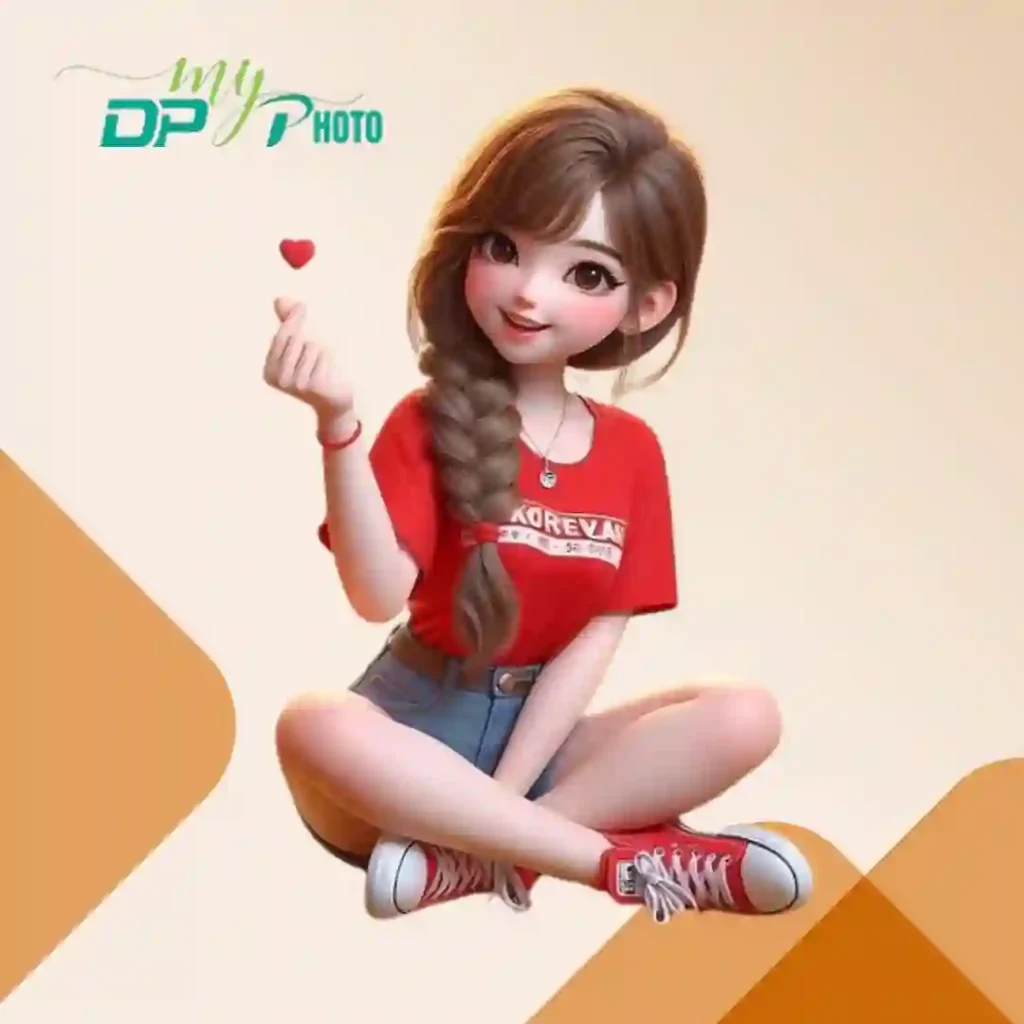 instagram cartoon dp for girls