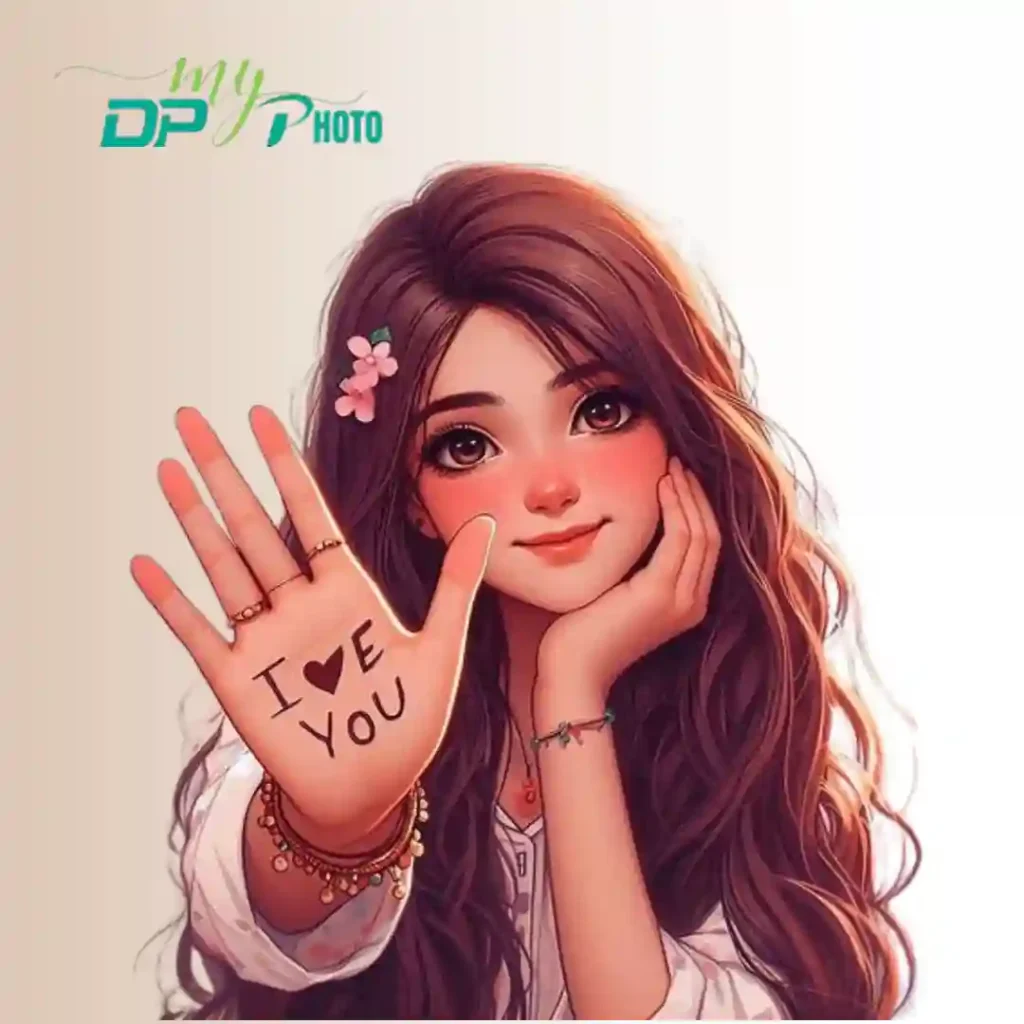 instagram cartoon dp for girls
