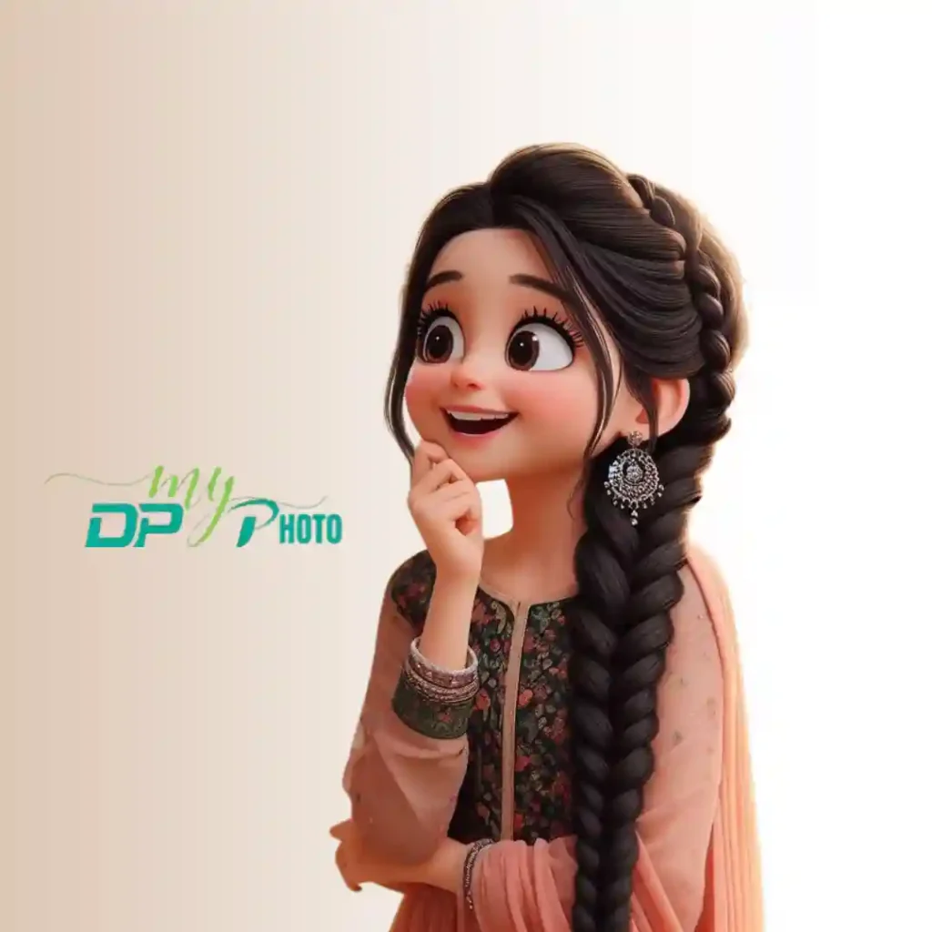 instagram cartoon dp for girls