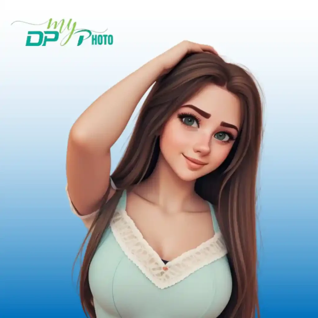 instagram cartoon dp for girls