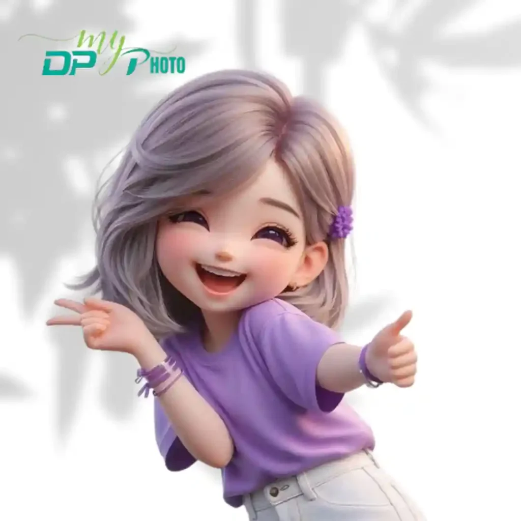 instagram cartoon dp for girls