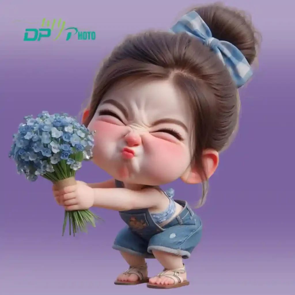 instagram cartoon dp for girls