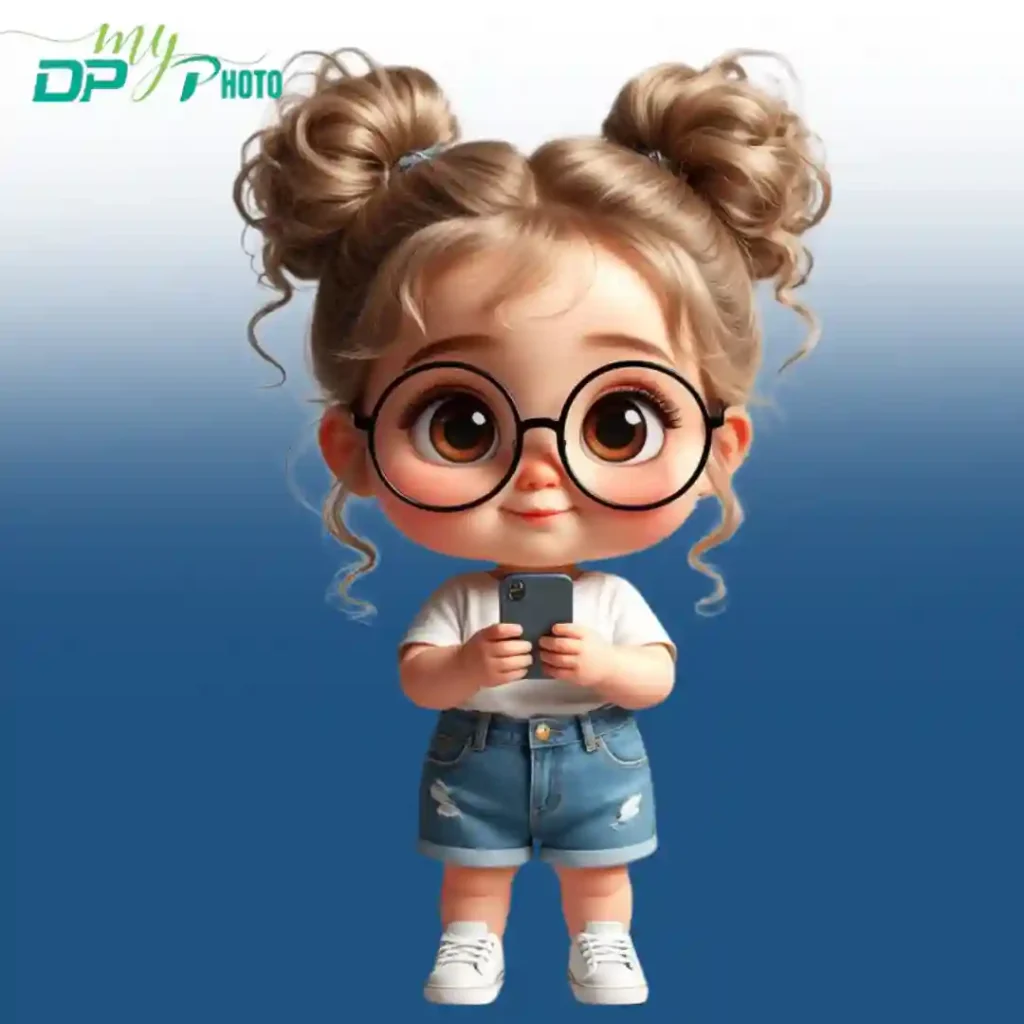 instagram cartoon dp for girls