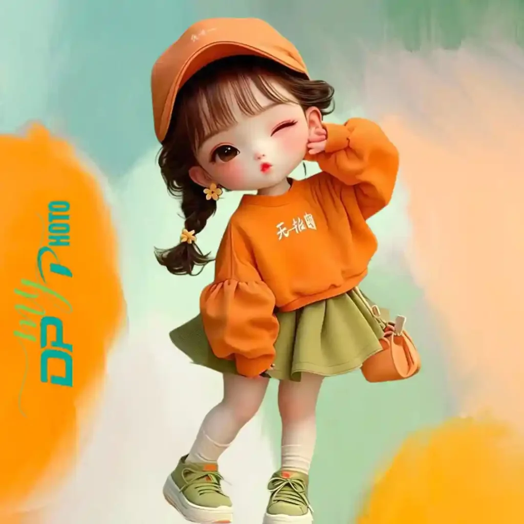 instagram cartoon dp for girls