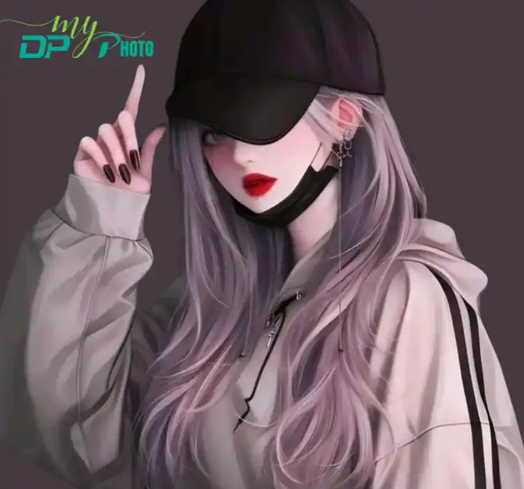 anime girl dp