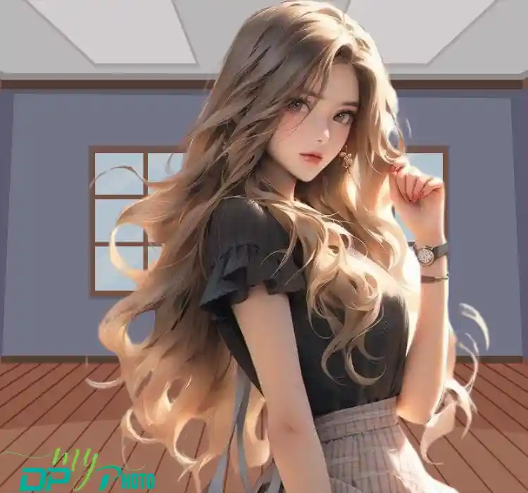 anime girl dp