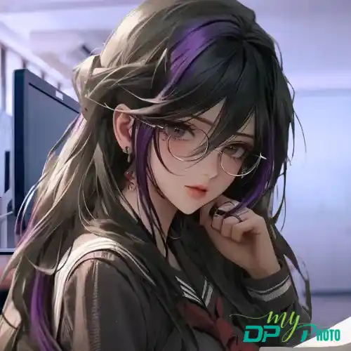 anime girl dp