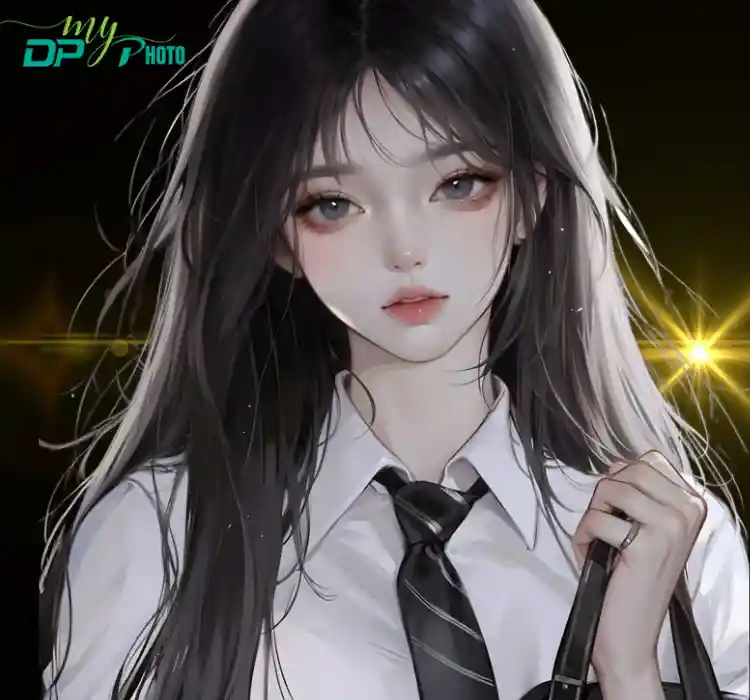 anime girl dp