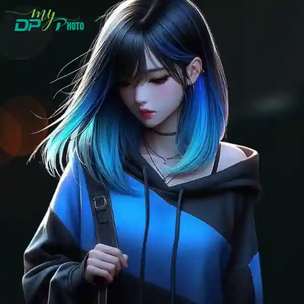 anime girl dp
