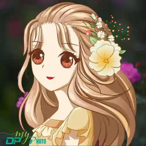 anime girl dp