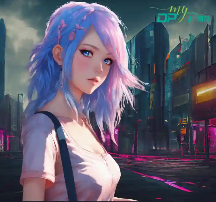 anime girl dp