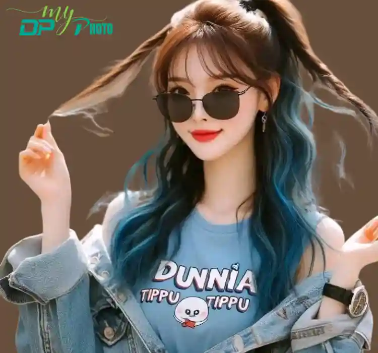 anime girl dp