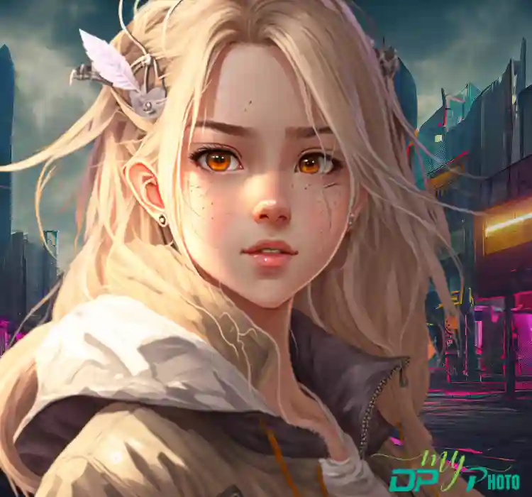 anime girl dp