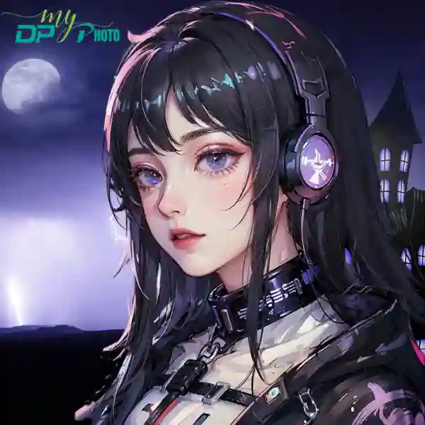 anime girl dp