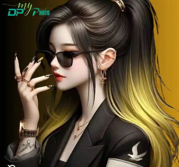 anime girl dp