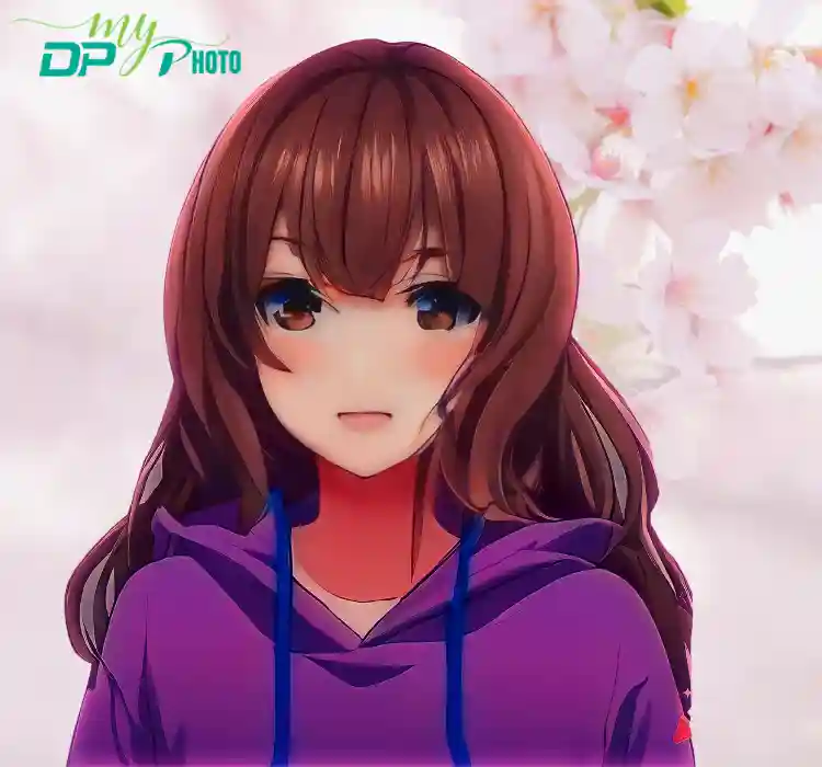 anime girl dp