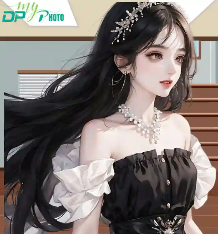 anime girl dp