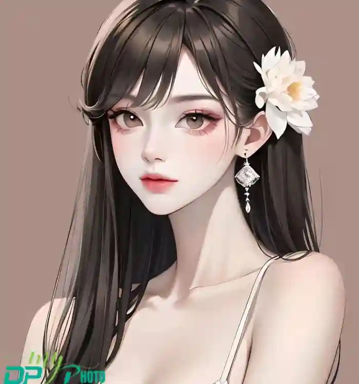 anime girl dp