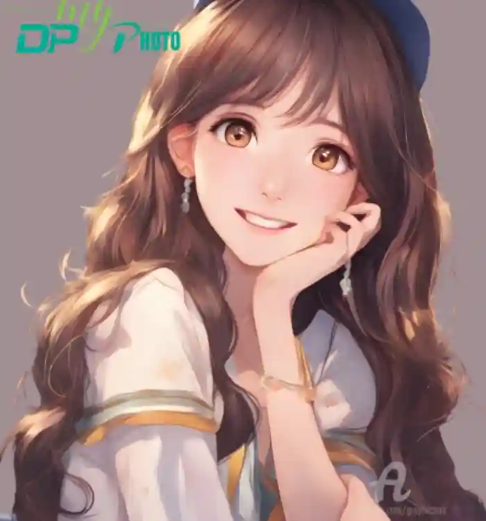 anime girl dp