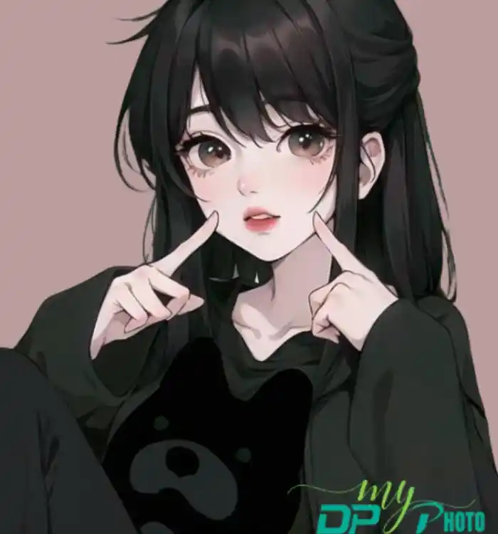 anime girl dp