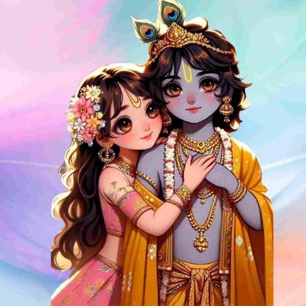 radha krishna dp
