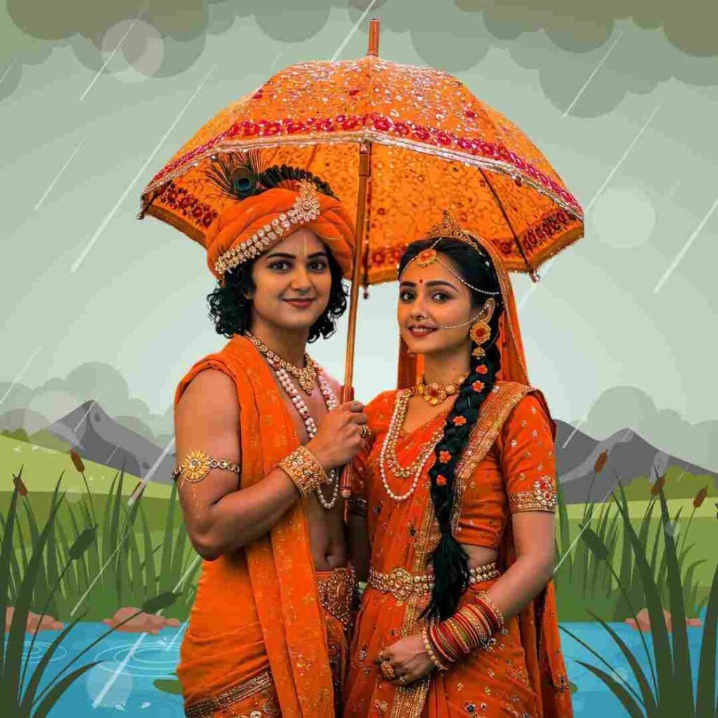 radha krishna dp