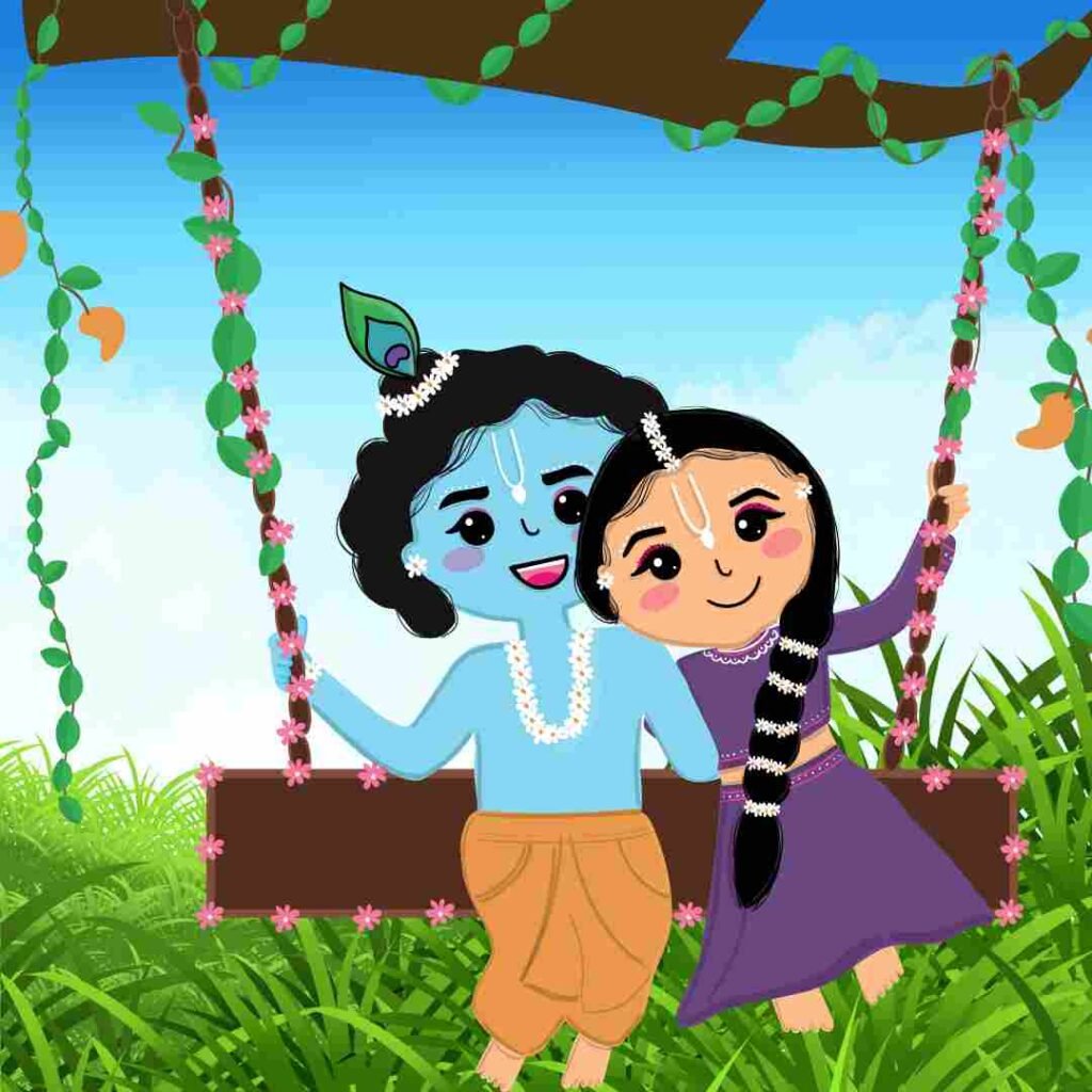 radha krishna dp
