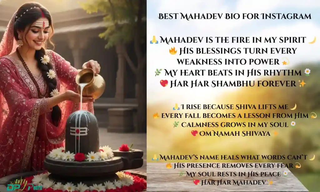 Best Mahadev Bio for Instagram
