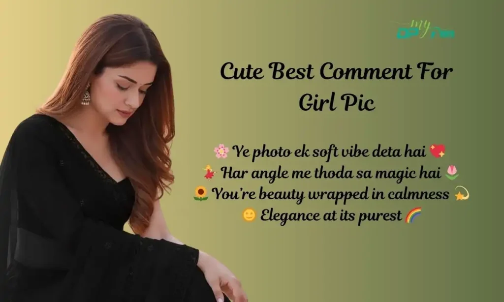 Cute Best Comment for Girl pic