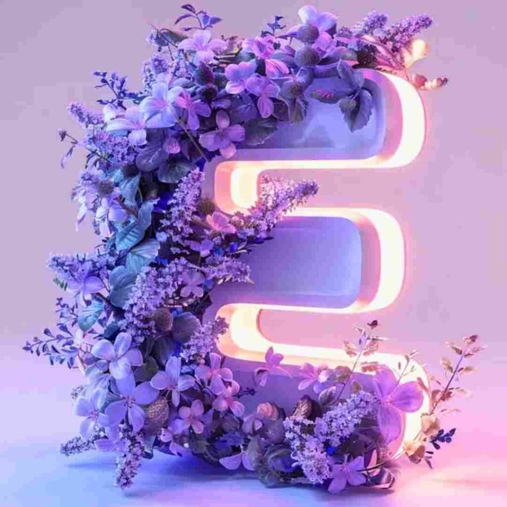 Love Stylish E Name DP