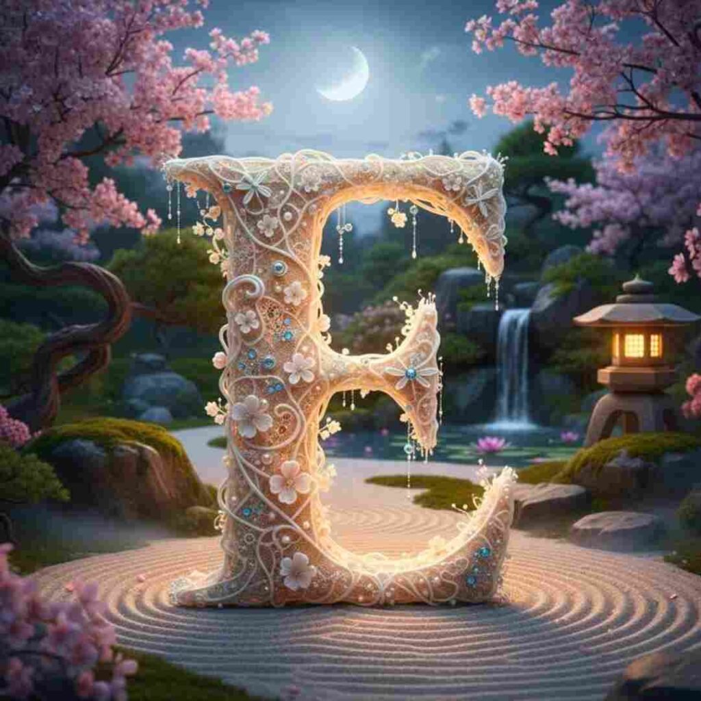 Love Stylish E Name DP