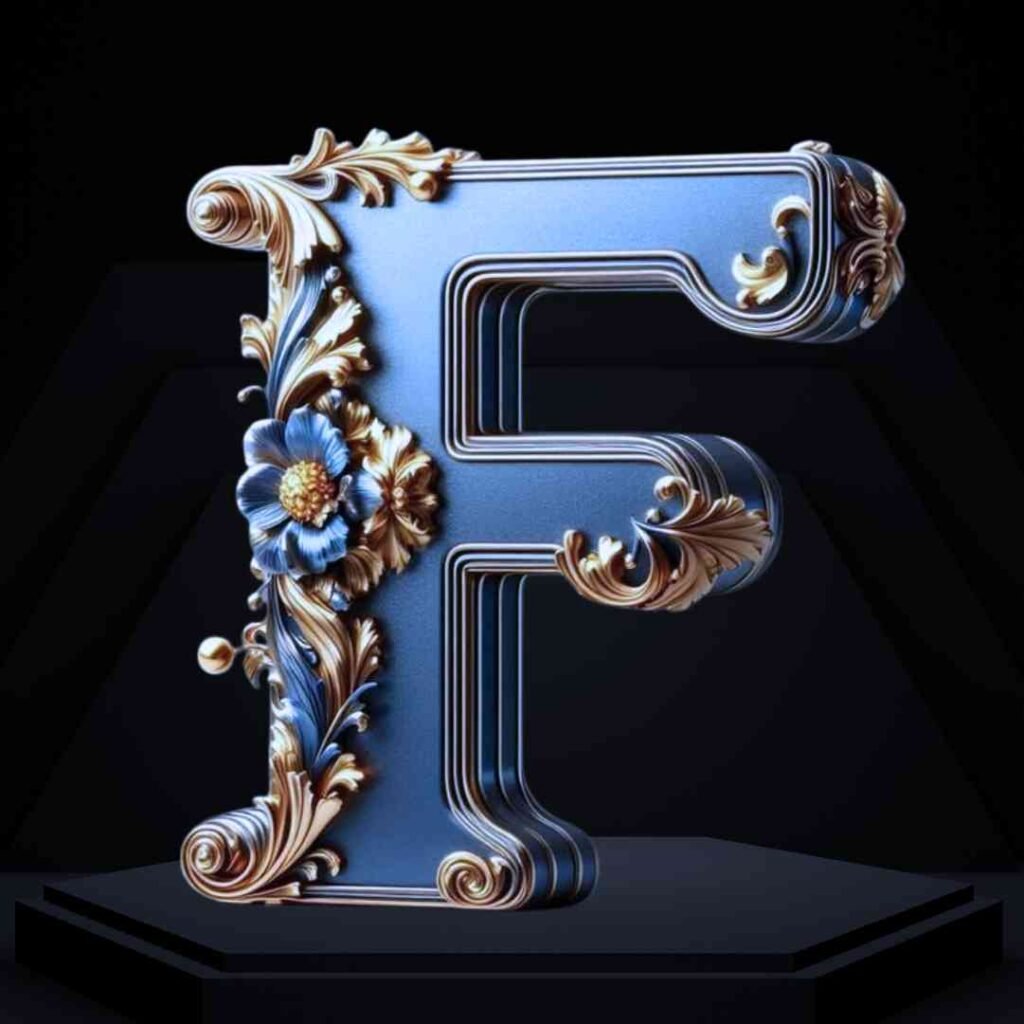 Heart WhatsApp F Name DP