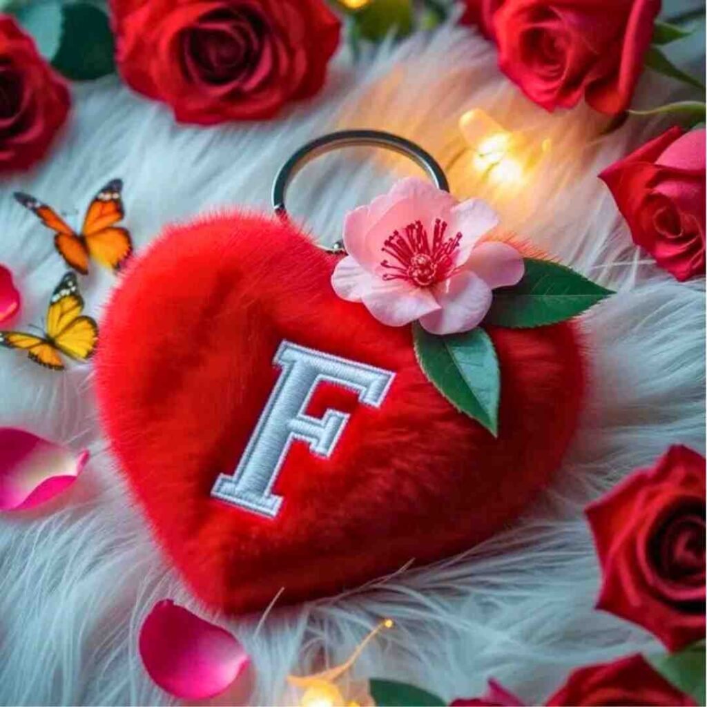 Heart WhatsApp F Name DP
