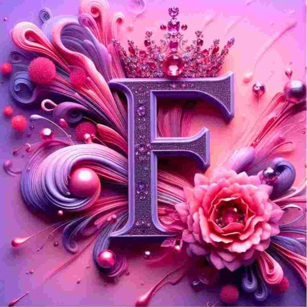 Heart WhatsApp F Name DP