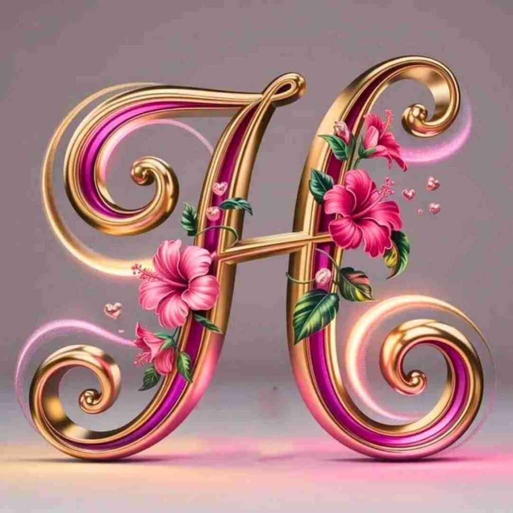 Heart Love h Name DP